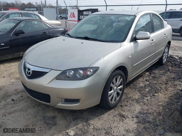 2007 Mazda Mazda3 i Sport with VIN JM1BK12F571684610, listed as a IAAI auction lot 41869981 with 203,816 mi miles. Bid and sale history available at carsss.com. Image 2.