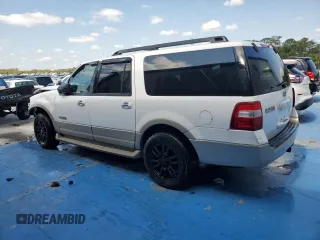 2007 Ford Expedition Max Eddie Bauer with VIN 1FMFK18597LA44478, listed as a Copart auction lot 51779085 with 152,885 mi miles and Salvage Title. Bid and sale history available at DreamBid. Image 2.