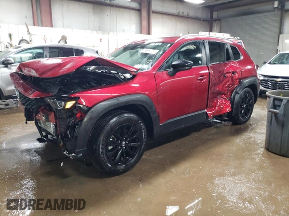 2025 Mazda CX-50 S Preferred with VIN 7MMVABBM0SN340561, listed as a Copart auction lot 50133805 with 1,169 mi miles and Non Repairable. Bid and sale history available at DreamBid. Image 1.