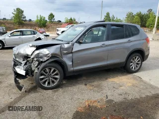 2014 BMW X3 xDrive28i z VIN 5UXWX9C51E0D28487, wystawiony jako Copart lot #53826045 z przebiegiem 123 638 mil mil oraz Czysty tytuł • Clean title. Historia ofert i sprzedaży dostępna na DreamBid. Obrazek 1.
