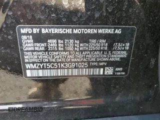 2019 MINI Countryman Cooper S with VIN WMZYT5C51K3G91025, listed as a Copart auction lot 44469655 with 73,289 mi miles and Salvage Title. Bid and sale history available at carsss.com. Image 12.