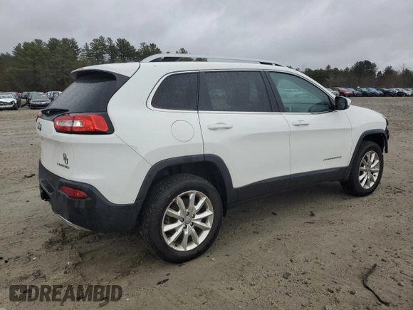 2016 Jeep Cherokee Limited with VIN 1C4PJMDS5GW205965, listed as a Copart auction lot 49147175 with 105,803 mi miles and Salvage title. Bid and sale history available at DreamBid. Image 3.