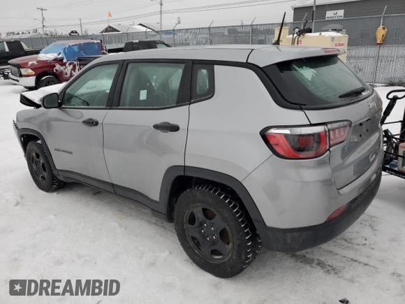 2018 Jeep Compass Sport with VIN 3C4NJCABXJT118016, listed as a Copart auction lot 44931595 with 149,146 mi miles and Clean Title. Bid and sale history available at carsss.com. Image 2.