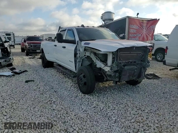2021 Ram 3500 Tradesman with VIN 3C63RRGL3MG589464, listed as a Copart auction lot 71824574 with 108,847 mi miles and Salvage Title. Bid and sale history available at carsss.com. Image 11.