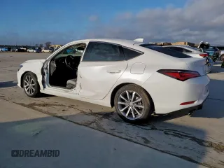 2025 Acura Integra with VIN 19UDE4H22SA001665, listed as a Copart auction lot 46702875 with 6,408 mi miles and Salvage Title. Bid and sale history available at DreamBid. Image 2.