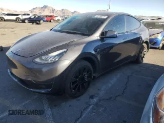 2020 Tesla Model Y Long Range z VIN 5YJYGDEE7LF042052, wystawiony jako Copart lot #42188675 z przebiegiem 236 232 mil mil oraz Szkoda całkowita • Salvage title. Historia ofert i sprzedaży dostępna na DreamBid. Obrazek 1.