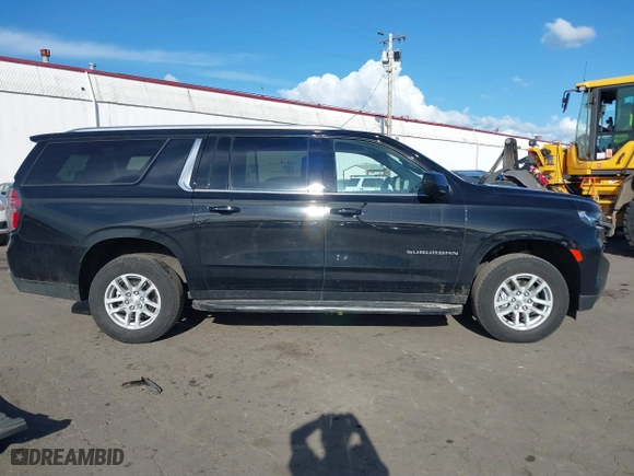 2024 Chevrolet Suburban LT with VIN 1GNSKCKD8RR270713, listed as a IAAI auction lot 41729257 with 18,096 mi miles. Bid and sale history available at carsss.com. Image 14.