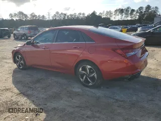 2021 Hyundai Elantra Limited with VIN KMHLP4AG2MU150603, listed as a Copart auction lot 79823994 with 48,899 mi miles and Salvage Title. Bid and sale history available at DreamBid. Image 2.