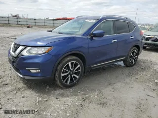 2018 Nissan Rogue SV with VIN JN8AT2MV2JW342209, listed as a Copart auction lot 51185445 with 87,328 mi miles and Salvage Title. Bid and sale history available at carsss.com. Image 1.