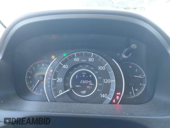 2014 Honda CR-V EX-L with VIN 5J6RM3H76EL025788, listed as a IAAI auction lot 41813695 with 232,045 mi miles and . Bid and sale history available at carsss.com. Image 7.