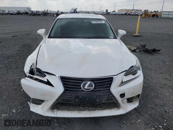 2016 Lexus IS 300/350 with VIN JTHCM1D26G5006531, listed as a Copart auction lot 61968535 with 102,393 mi miles and Salvage title. Bid and sale history available at DreamBid. Image 5.