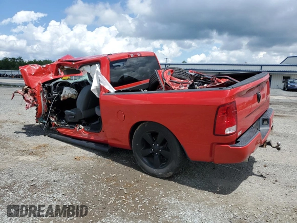2019 Ram 1500 Express with VIN 1C6RR6FT4KS730770, listed as a Copart auction lot 56826355 with Not provided miles and Salvage title. Bid and sale history available at DreamBid. Image 2.