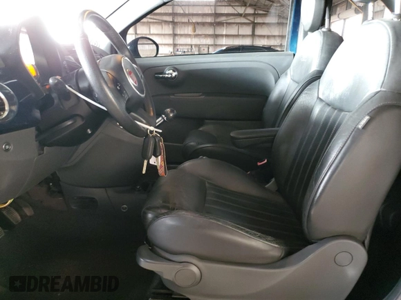 2013 FIAT 500 Sport with VIN 3C3CFFBR8DT514587, listed as a Copart auction lot 49276955 with 68,301 mi miles and Salvage Title. Bid and sale history available at carsss.com. Image 7.
