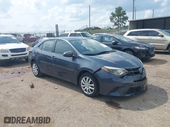 2016 Toyota Corolla L with VIN 5YFBURHE2GP495206, listed as a IAAI auction lot 42382372 with 312,886 mi miles and . Bid and sale history available at DreamBid. Image 1.