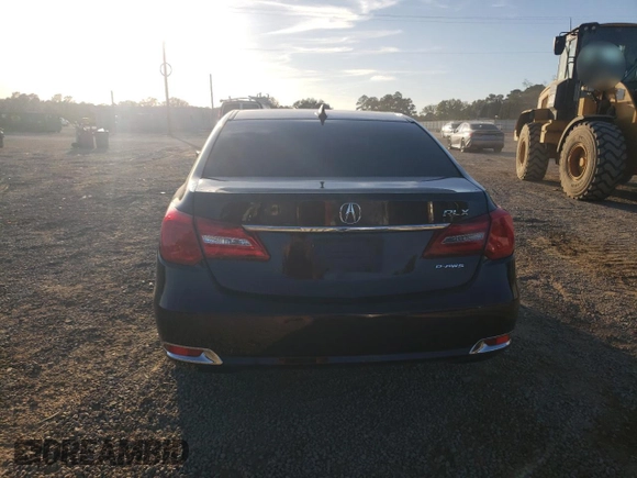 2016 Acura RLX Tech Pkg with VIN JH4KC1F50GC000693, listed as a Copart auction lot 77230494 with 152,092 mi miles and Salvage Title. Bid and sale history available at carsss.com. Image 6.