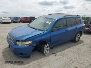 2009 Toyota Highlander with VIN JTEDA41A992000184, listed as a Copart auction lot 56477225 with 100,379 mi miles and Salvage title. Bid and sale history available at DreamBid. Image 1.