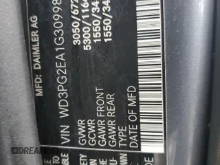 2016 Mercedes-Benz Metris Cargo with VIN WD3PG2EA1G3099809, listed as a Copart auction lot 56832815 with 99,440 mi miles and Salvage title. Bid and sale history available at DreamBid. Image 13.