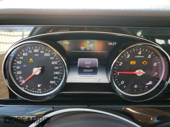 2017 Mercedes-Benz E E 400 Luxury with VIN WDDZH6GB2HA193337, listed as a Copart auction lot 52998045 with 100,309 mi miles and Salvage Title. Bid and sale history available at carsss.com. Image 9.