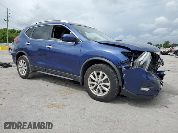 2017 Nissan Rogue SV z VIN JN8AT2MT6HW142006, wystawiony jako Copart lot #54361505 z przebiegiem 67 541 mil mil oraz Szkody całkowita. Historia ofert i sprzedaży dostępna na DreamBid. Obrazek 4.