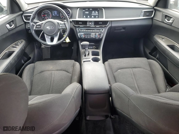 2019 Kia Optima S with VIN 5XXGT4L38KG299841, listed as a Copart auction lot 52603705 with 83,619 mi miles and Non Repairable. Bid and sale history available at carsss.com. Image 8.