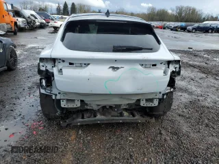 2021 Ford Mustang Mach-E Premium with VIN 3FMTK3SU0MMA25083, listed as a Copart auction lot 45001755 with 46,683 mi miles and Salvage Title. Bid and sale history available at DreamBid. Image 6.