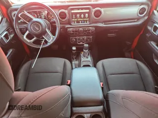 2020 Jeep Wrangler Unlimited Sahara with VIN 1C4HJXEN0LW115812, listed as a Copart auction lot 65534905 with 40,677 mi miles and Clean title. Bid and sale history available at DreamBid. Image 8.