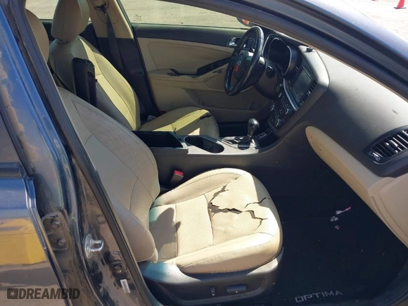 2014 Kia Optima Hybrid EX with VIN KNAGN4AD8E5066053, listed as a IAAI auction lot 41868329 with 148,876 mi miles. Bid and sale history available at carsss.com. Image 5.