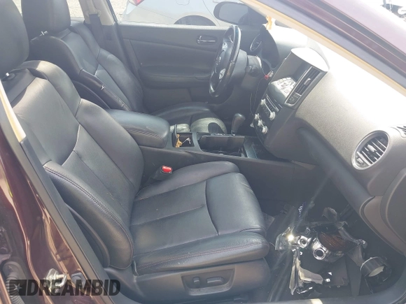 2014 Nissan Maxima SV with VIN 1N4AA5AP5EC443931, listed as a IAAI auction lot 42492588 with 142,591 mi miles and . Bid and sale history available at DreamBid. Image 5.
