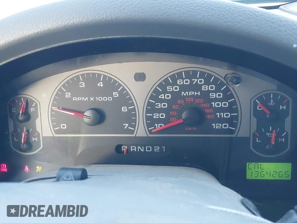 2008 Ford F-150 XLT with VIN 1FTPW14568FB11119, listed as a IAAI auction lot 41654772 with 136,426 mi miles. Bid and sale history available at carsss.com. Image 7.