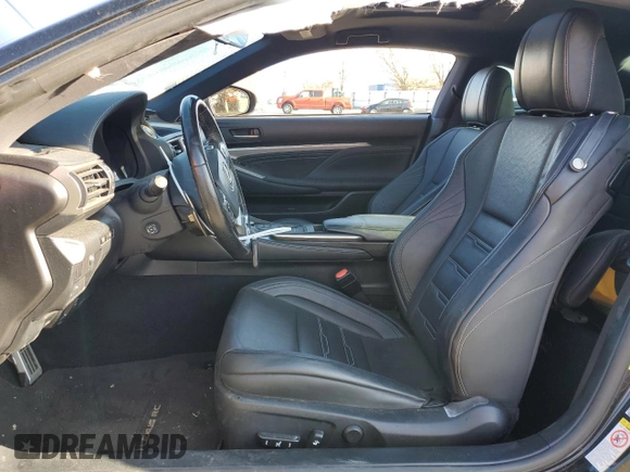 2017 Lexus RC 350 z VIN JTHHE5BC8H5015755, wystawiony jako Copart lot #50662525 z przebiegiem 71 172 mil mil oraz Szkoda całkowita • Salvage title. Historia ofert i sprzedaży dostępna na DreamBid. Obrazek 7.