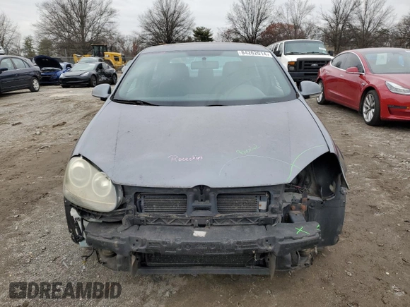 2006 Volkswagen Jetta Sedan GLI 2.0L Turbo with VIN 3VWWJ71K66M839153, listed as a Copart auction lot 84262014 with 0 mi miles and Salvage Title. Bid and sale history available at carsss.com. Image 5.