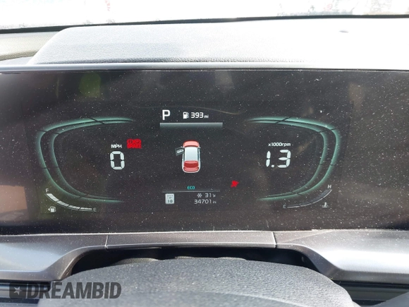 2023 Kia Telluride S with VIN 5XYP6DGC1PG348835, listed as a IAAI auction lot 41985119 with 34,701 mi miles and . Bid and sale history available at DreamBid. Image 7.