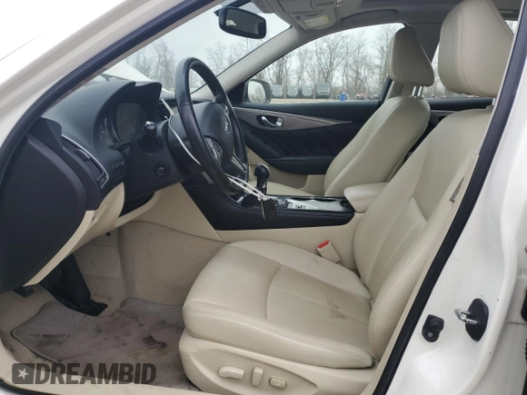 2016 Infiniti Q50 3.0t Premium with VIN JN1EV7AR5GM344216, listed as a Copart auction lot 49312195 with 141,899 mi miles and Salvage Title. Bid and sale history available at carsss.com. Image 7.