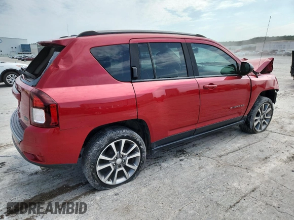 2016 Jeep Compass Sport z VIN 1C4NJCBAXGD727000, wystawiony jako Copart lot #64591555 z przebiegiem 154 441 mil mil oraz Czysty tytuł • Clean title. Historia ofert i sprzedaży dostępna na DreamBid. Obrazek 3.