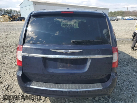 2014 Chrysler Town & Country Touring with VIN 2C4RC1BG1ER329463, listed as a Copart auction lot 53150245 with 90,305 mi miles and Salvage Title. Bid and sale history available at carsss.com. Image 6.