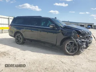 2024 Ford Expedition Max Limited with VIN 1FMJK2A83REB14942, listed as a Copart auction lot 53017715 with 9,928 mi miles and Salvage title. Bid and sale history available at DreamBid. Image 4.