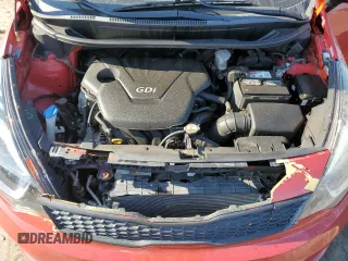 2013 Kia Rio LX with VIN KNADM5A35D6181740, listed as a Copart auction lot 70501354 with 111,062 mi miles and Salvage Title. Bid and sale history available at carsss.com. Image 12.