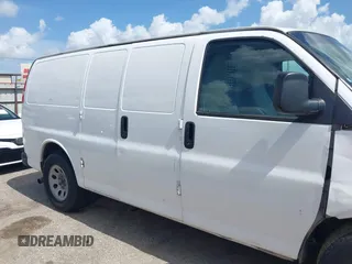 2013 Chevrolet Express Cargo with VIN 1GCSGAFX9D1123777, listed as a IAAI auction lot 42530340 with 232,340 mi miles and . Bid and sale history available at DreamBid. Image 13.