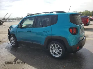 2020 Jeep Renegade Latitude with VIN ZACNJABB9LPL25409, listed as a Copart auction lot 53675525 with 82,702 mi miles and Salvage Title. Bid and sale history available at carsss.com. Image 2.