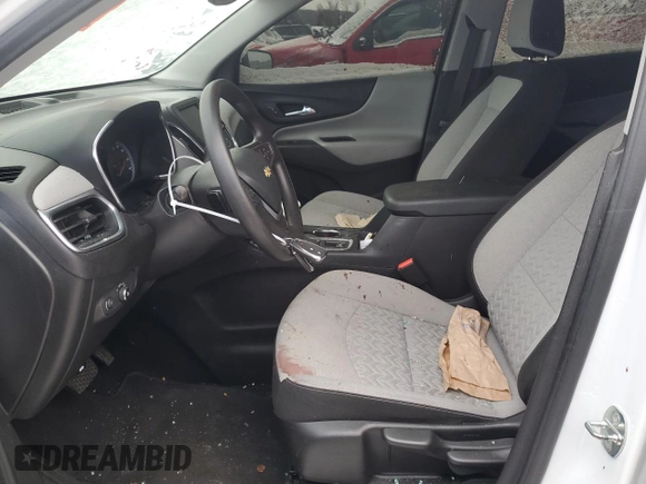 2022 Chevrolet Equinox LS z VIN 3GNAX5EV3NS161855, wystawiony jako Copart lot #43421695 z przebiegiem 94 383 mil mil oraz Szkoda całkowita • Salvage title. Historia ofert i sprzedaży dostępna na DreamBid. Obrazek 7.