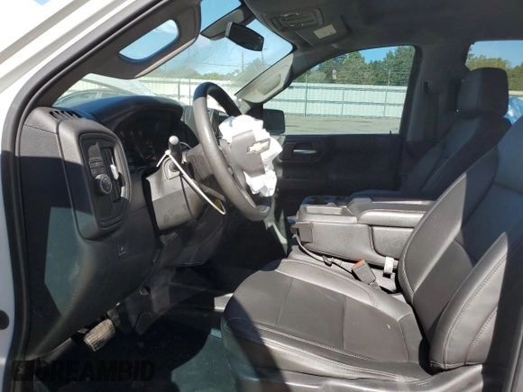 2020 Chevrolet Silverado 1500 Work Truck with VIN 1GCRWAEF0LZ269401, listed as a Copart auction lot 76620194 with 89,910 mi miles and Salvage Title. Bid and sale history available at DreamBid. Image 7.