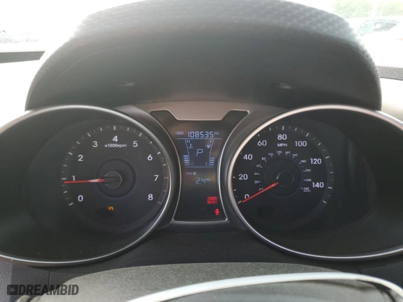 2016 Hyundai Veloster with VIN KMHTC6AD5GU249546, listed as a Copart auction lot 52515715 with 108,535 mi miles and Salvage Title. Bid and sale history available at carsss.com. Image 9.