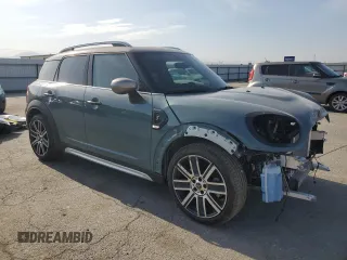 2022 MINI Countryman Cooper S with VIN WMZ53BR04N3N41652, listed as a Copart auction lot 55354375 with 20,821 mi miles and Salvage title. Bid and sale history available at DreamBid. Image 4.