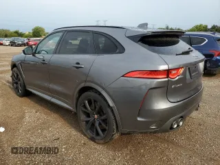 2019 Jaguar F-Pace SVR with VIN SADCZ2EEXKA608452, listed as a Copart auction lot 69069534 with 51,252 mi miles and Salvage title. Bid and sale history available at DreamBid. Image 2.