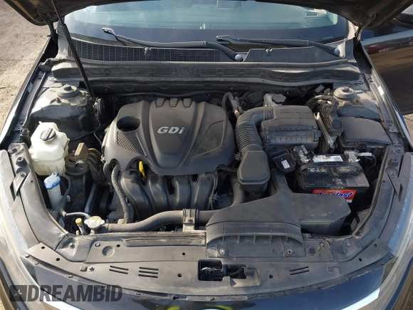 2013 Kia Optima LX with VIN 5XXGM4A77DG146177, listed as a IAAI auction lot 41769708 with 133,604 mi miles. Bid and sale history available at carsss.com. Image 10.