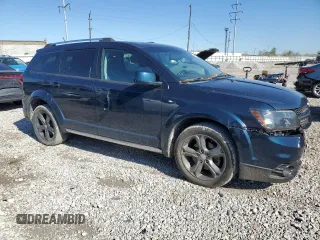2015 Dodge Journey Crossroad with VIN 3C4PDCGB8FT682679, listed as a Copart auction lot 54402525 with 204,469 mi miles and Clean Title. Bid and sale history available at DreamBid. Image 4.