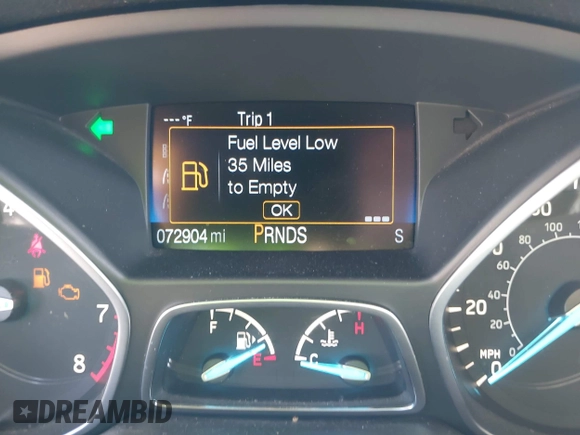 2017 Ford Escape SE with VIN 1FMCU0G9XHUE37185, listed as a IAAI auction lot 42053979 with 72,904 mi miles. Bid and sale history available at carsss.com. Image 15.