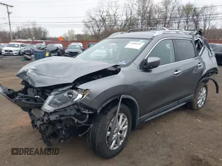 2017 Nissan Rogue SV with VIN KNMAT2MV2HP599368, listed as a IAAI auction lot 42006387 with 88,217 mi miles. Bid and sale history available at carsss.com. Image 6.