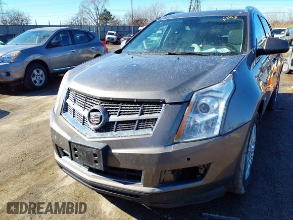 2012 Cadillac SRX Luxury Collection with VIN 3GYFNAE35CS549902, listed as a IAAI auction lot 41575145 with 201,054 mi miles and . Bid and sale history available at carsss.com. Image 6.