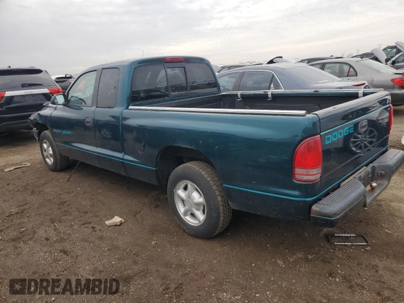 1998 Dodge Dakota SLT z VIN 1B7GL22X1WS754968, wystawiony jako Copart lot #49078635 z przebiegiem 138 116 mil mil oraz Szkoda całkowita • Salvage title. Historia ofert i sprzedaży dostępna na DreamBid. Obrazek 2.